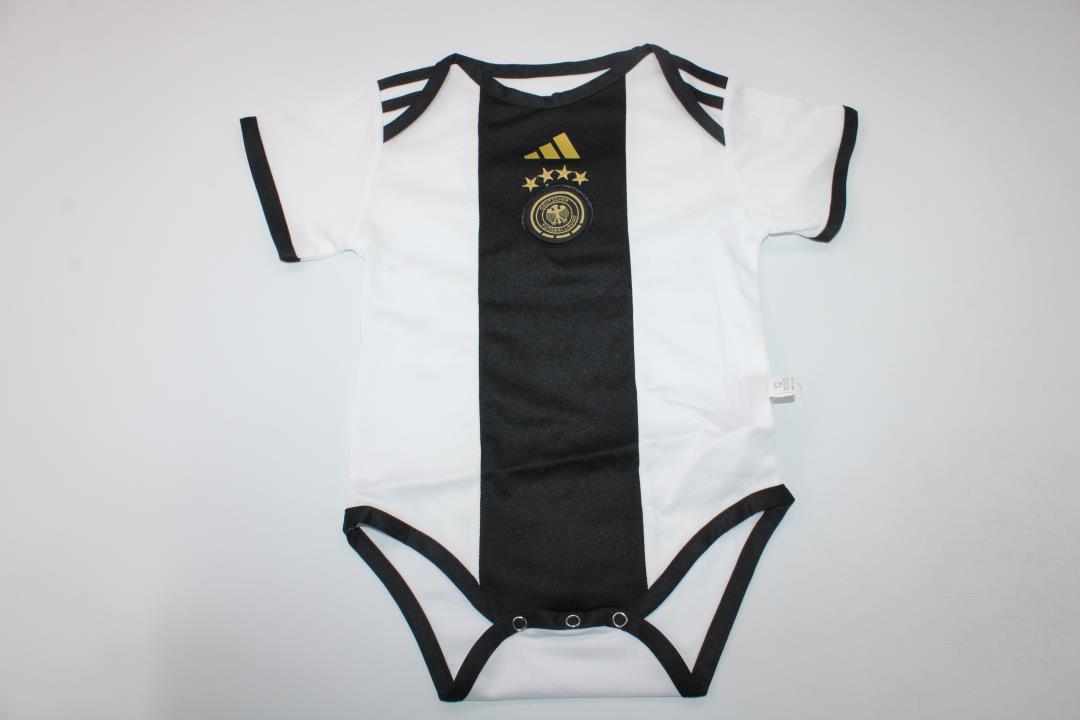 Germany 2022 Baby World Cup Home Soccer Jersey